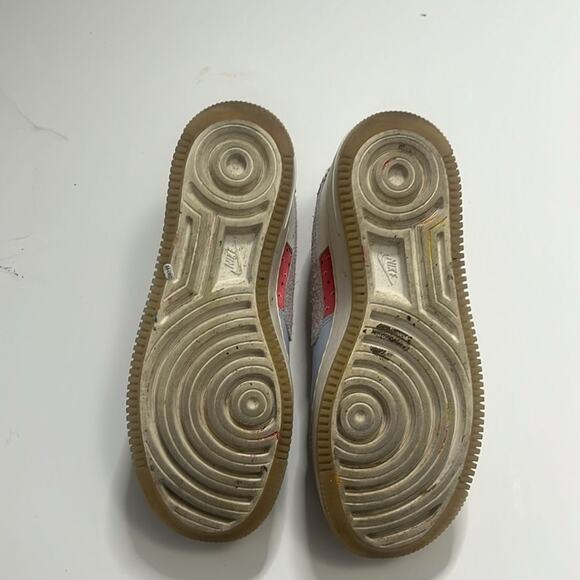 NIKE AIRFORCE 1 SHADOW MULTICOLORED SNEAKERS SIZE 9 DM‎ 8076-100 - Picture 6 of 8